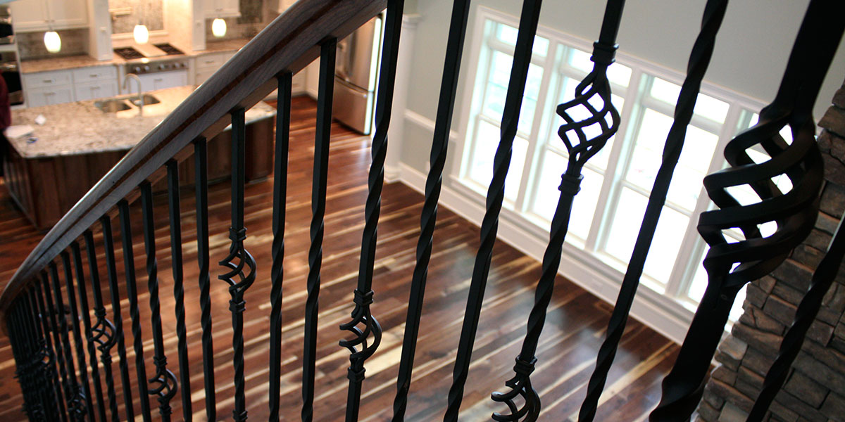Custom Curved Staircase